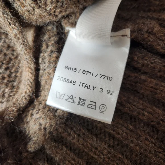 Elegant Brown Cardigan by - Picture 5 of 8